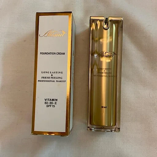 کرم پودر شیشه ای آلیسما Alisma Foundation Long Lasting